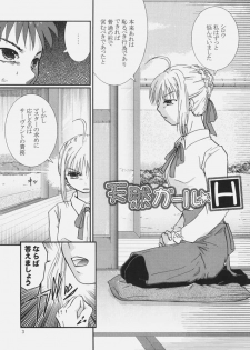 (SC36) [Takeda Syouten (Takeda Sora)] Tennen Girl H (Fate/hollow ataraxia) - page 2