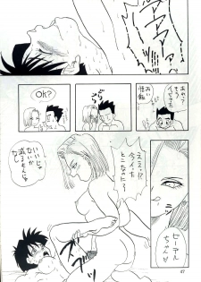 [Chirigami Goya, Fusuma go Ten (Shouji Hariko)] YYY (Dragon Ball) - page 47