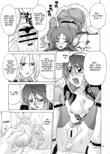 (C67) [GOLD RUSH (Suzuki Address)] Lunamaria to Meyrin-san Desutte ne! (Gundam SEED Destiny) [English] [desudesu] - page 14