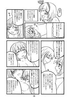 (Comic Network 25) [Doaho, Akuten Soushin, Forever and ever... (Fukuoka Tarou, Eisen, Kokutou Nikke)] Kusomiso Lunatic (Touhou Project) - page 38