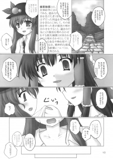 (Reitaisai 6) [Newtype Kenkyuujo (Kotowari)] Tenshi no Kaikata Shitsukekata Ver1.03 (Touhou Project) - page 9