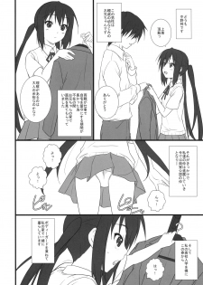 (C76) [Heaven's Gate (Andou Tomoya)] Neko Biyori -Nakano Azusa- (K-ON!) - page 5