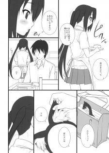 (C76) [Heaven's Gate (Andou Tomoya)] Neko Biyori -Nakano Azusa- (K-ON!) - page 7