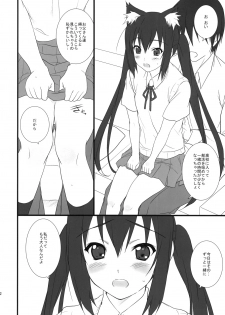 (C76) [Heaven's Gate (Andou Tomoya)] Neko Biyori -Nakano Azusa- (K-ON!) - page 11