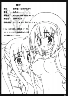 (C76) [Namekataya] Hayate-chan to XXX (Ryoujoku Han) (Nanoha) - page 25