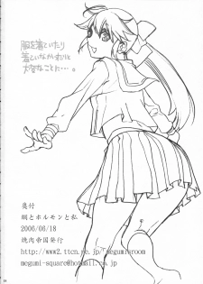 (SC32) [Yakiniku Teikoku (Hayate Megumi)] Ami to Hormone to Watashi (Keroro Gunsou) - page 17