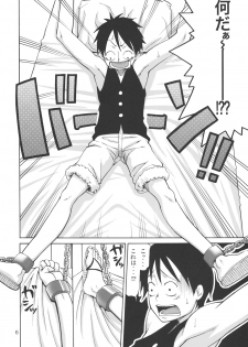 (C76) [GOLD RUSH (Suzuki Address)] Love² Hurricane!! (One Piece) - page 5