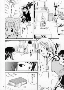 (C65) [KURIONE-SHA (YU-RI)] Loli Loli no Mi! (One Piece) - page 4