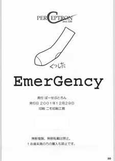 (C61) [Perceptron (Asaga Aoi)] Emergency (Gunparade March) - page 29