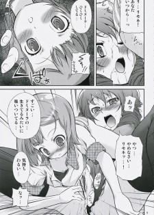 (C71) [Kurage no Candume (Yoshino)] Naisho! It's a Night Show! (Simoun) - page 9