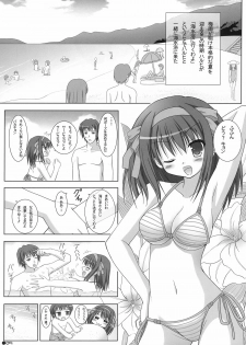 (C72) [Turning Point (Uehiro)] Harukyon no Ecchi Hon 4 (The Melancholy of Haruhi Suzumiya) [Decensored] - page 4