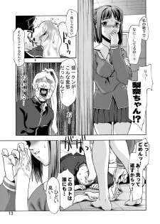 (C73) [Tridisaster (Saida Kazuaki)] Zettai Ryouiki Shinnyuu Tsumi Crime Hen - page 12