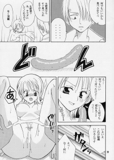 [Kurione-sha (YU-RI)] Nami-chan to Hitobanjuu (One Piece) - page 18