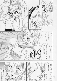 [Kurione-sha (YU-RI)] Nami-chan to Hitobanjuu (One Piece) - page 12