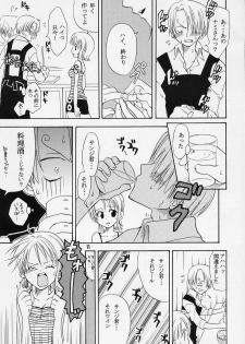 [Kurione-sha (YU-RI)] Nami-chan to Hitobanjuu (One Piece) - page 10