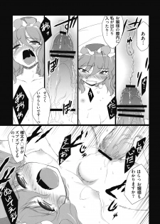 (C76) [TUKIBUTO (Hyouju Issei)] HI-Juusha no Joou (Touhou Project) - page 15