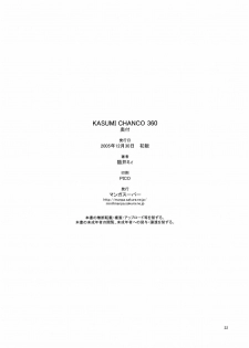 (C69) [Manga Super (Nekoi Mie)] KASUMI CHANCO 360 (Dead or Alive) - page 21