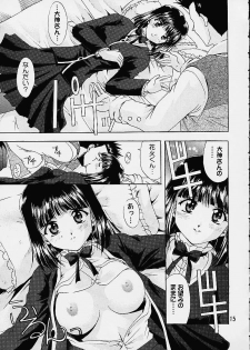 (C61) [Double Branch (Mimikaki)] Otome-tachi no Koiuta Yon (Sakura Taisen 3) - page 12