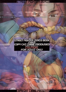 (CR25) [COPY CAT CRIME (Shinma Daigo)] FAN3 (Street Fighter) (incomplete) - page 27