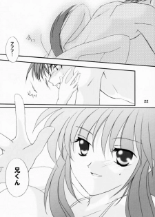 (CR29) [LoveLess (Yuuka Sawatari)] Renai no Kyoukun V (Sister Princess) - page 21