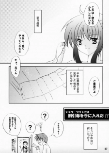 (CR29) [LoveLess (Yuuka Sawatari)] Renai no Kyoukun V (Sister Princess) - page 26