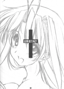 [HIGH RISK REVOLUTION (Aizawa Hiroshi)] LUV ALLERGY (Love Hina) - page 31