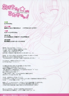 [PASTEL WING (Kisaragi-MIC)] Kimochi Ii ★tteiwasetai! (Hayate no Gotoku!) - page 3