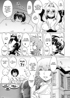 (C75) [Honey Bump (Nakatsugawa Minoru)] Tsukiumi-tan O-panty Mieteru yo (Sekirei) [English] - page 21