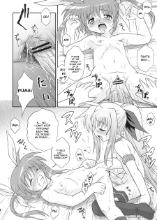 (ComiComi11) [Taikan Kyohougumi (Azusa Norihee)] Kanrikyoku no Shiroi Koakuma | The Bureau's Little White Devil (Mahou Shoujo Lyrical Nanoha) [English] [desudesu] - page 17