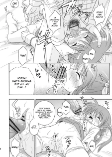 (ComiComi11) [Taikan Kyohougumi (Azusa Norihee)] Kanrikyoku no Shiroi Koakuma | The Bureau's Little White Devil (Mahou Shoujo Lyrical Nanoha) [English] [desudesu] - page 13