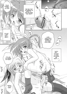 (ComiComi11) [Taikan Kyohougumi (Azusa Norihee)] Kanrikyoku no Shiroi Koakuma | The Bureau's Little White Devil (Mahou Shoujo Lyrical Nanoha) [English] [desudesu] - page 14