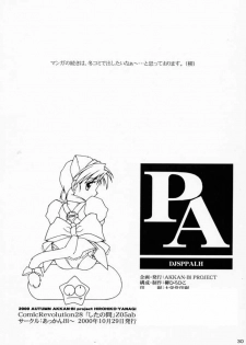 (CR28) [AKKAN-Bi PROJECT (Yanagi Hirohiko)] PA (Love Hina) - page 30