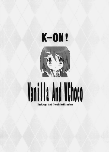 (C76) [GOUACHE BLUE, Ryuu no Kinyoubi (Mizushima Sorahiko, Ryuga Syo)] Vanilla And WChoc (K-ON!) - page 18