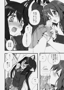 (C76) [GOUACHE BLUE, Ryuu no Kinyoubi (Mizushima Sorahiko, Ryuga Syo)] Vanilla And WChoc (K-ON!) - page 9