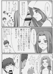 (C76) [S.S.L (Yanagi)] Natsu no Yono Yume (Fate/hollow ataraxia) - page 4