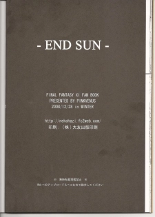 (C75) [PINK VENUS (Suma Miru)] END SUN (Final Fantasy XI) - page 21