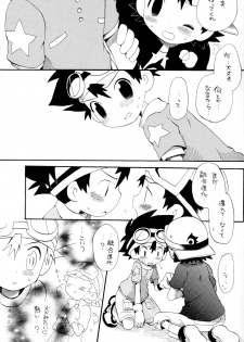 (C65) [KuruGuru DNA (Hoshiai Hilo)] Tai Taku Tai (Digimon) - page 9