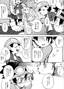 (C65) [KuruGuru DNA (Hoshiai Hilo)] Tai Taku Tai (Digimon) - page 31