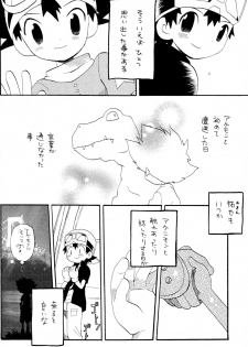 (C65) [KuruGuru DNA (Hoshiai Hilo)] Tai Taku Tai (Digimon) - page 22