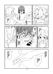 (CT34) [Inu mo Arukeba Bou mo Aruku (mototenn)] Fish or Rabbit (BanG Dream!) [Chinese] [EZR個人漢化] - page 13