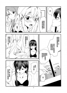 (CT34) [Inu mo Arukeba Bou mo Aruku (mototenn)] Fish or Rabbit (BanG Dream!) [Chinese] [EZR個人漢化] - page 5