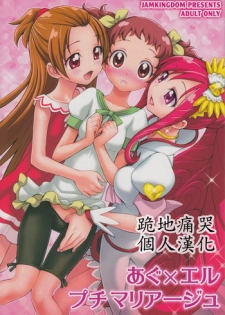 (Futaket 9.5) [Jam Kingdom (Jam Ouji)] Agu x Eru Petit Mariage (Dokidoki! PreCure) [Chinese] [跪地痛哭個人漢化]