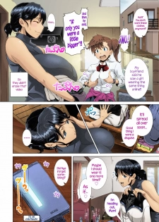 [Shinozuka Yuuji] One Time Gal Zenpen (Hitozuma Life) [English] =CW + TLL= [Colorized] [Decensored] - page 28