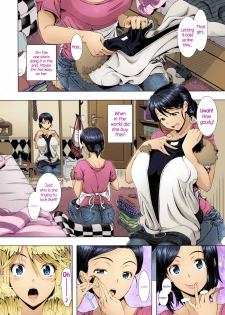 [Shinozuka Yuuji] One Time Gal Zenpen (Hitozuma Life) [English] =CW + TLL= [Colorized] [Decensored] - page 2