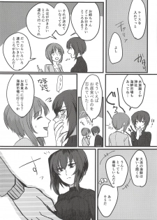 (Panzer Vor! 14) [Seiteijin (Kawadu)] Itooshiki Waga Imo yo (Girls und Panzer) - page 6