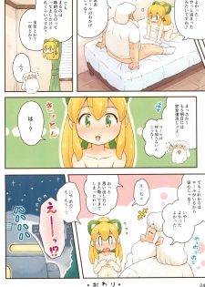 (Puniket 38) [Momomoya (Mizuno Mumomo)] Roll-chan Ganbarimasu (Megaman) - page 24