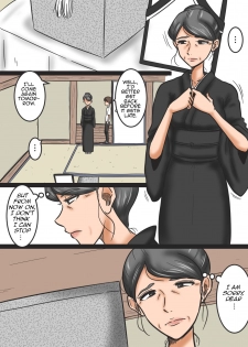 [Mikan Dou] Miboujin to Mago | Widow and Grandson [English][Amoskandy] - page 30