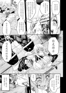 [Yamada Gogogo] ERONA Orc no Inmon ni Okasareta Onna Kishi no Matsuro Saishuuwa (Haiboku Otome Ecstasy Vol. 13) [Chinese] [大米鬼刀汉化] [Digital] - page 17