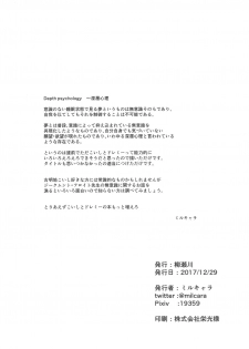 (C93) [Yanagisegawa (Milcara)] Depth Psychology (Touhou Project) - page 20