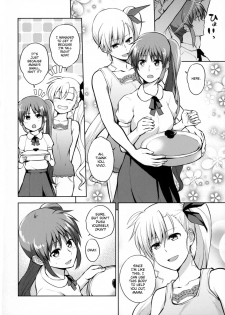 (Lyrical Magical 20) [allo (Nagashiro Rouge)] Mama to Musume no Otona Step (Magical Girl Lyrical Nanoha) [English] - page 9